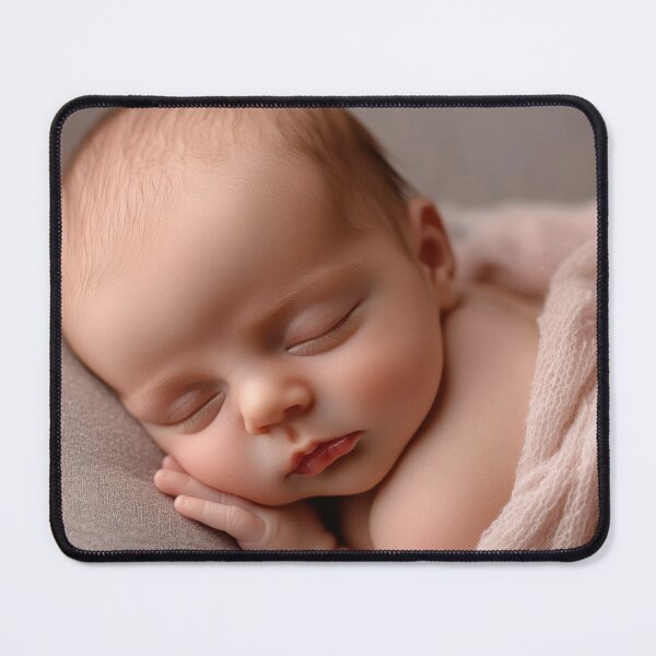 Item preview, Newborn baby sleeping peacefully designed and sold by anytka.