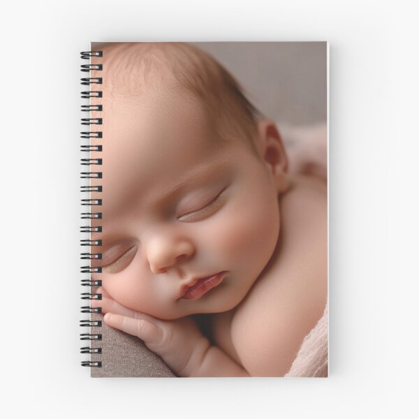 Item preview, Newborn baby sleeping peacefully designed and sold by anytka.