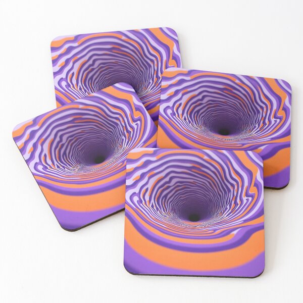 Item preview, Spiral pattern in shades of purple designed and sold by anytka.