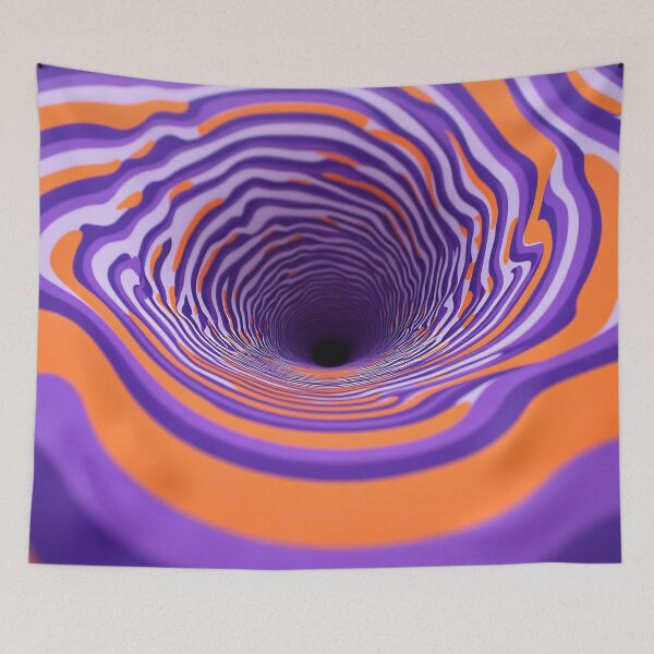 Item preview, Spiral pattern in shades of purple designed and sold by anytka.