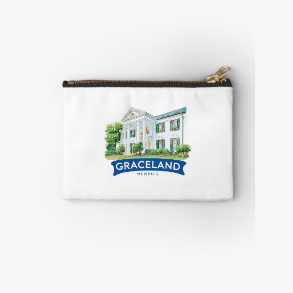 Item preview, Graceland Memphis Elvis Presley Mansion Travel Sticker Southern Architecture designed and sold by Blurbean.
