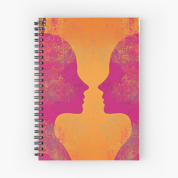 Item preview, Colorful face silhouettes designed and sold by anytka.