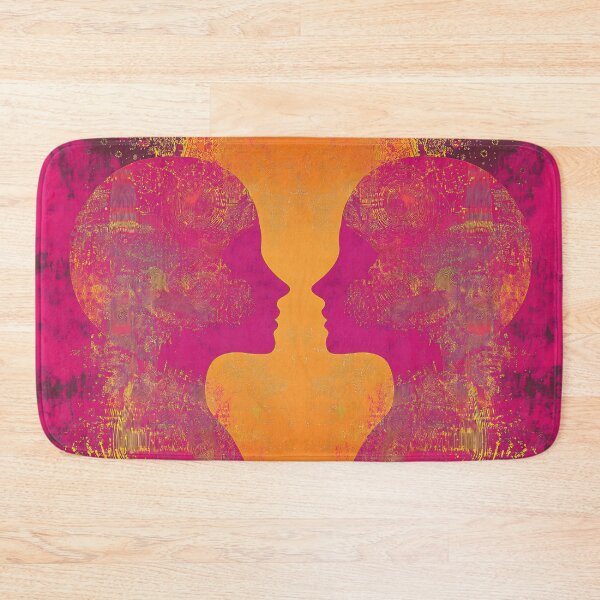 Item preview, Colorful face silhouettes designed and sold by anytka.