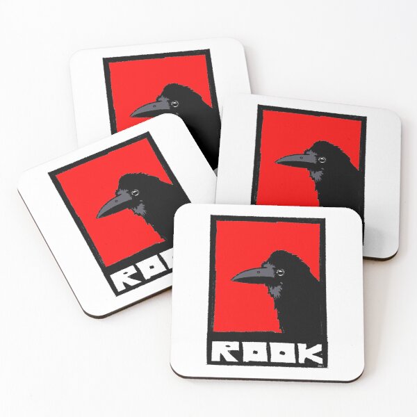 Item preview, Rook - Bird, Birds, Bird art – Pop Art - by GW-ART designed and sold by GWARTGB.