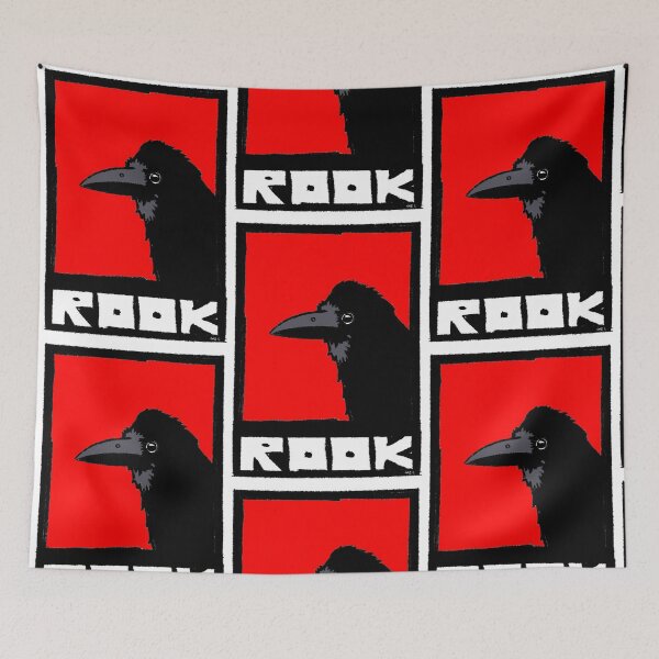 Item preview, Rook - Bird, Birds, Bird art – Pop Art - by GW-ART designed and sold by GWARTGB.