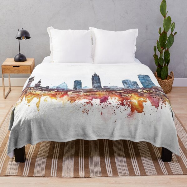 Item preview, Florence skyline with vibrant colors designed and sold by anytka.