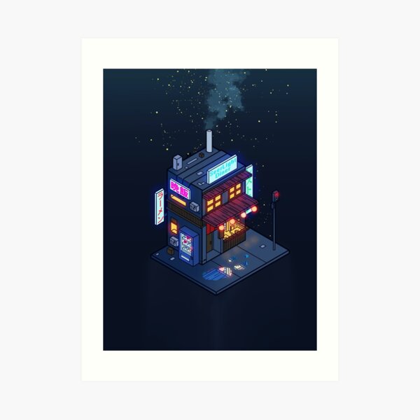Cyberpunk Juusu Art Print