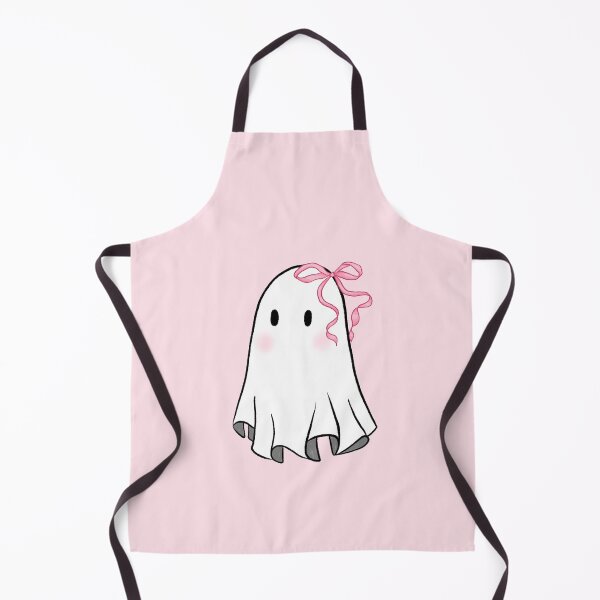 Item preview, cute ghost with a bow designed and sold by delicate-pov.