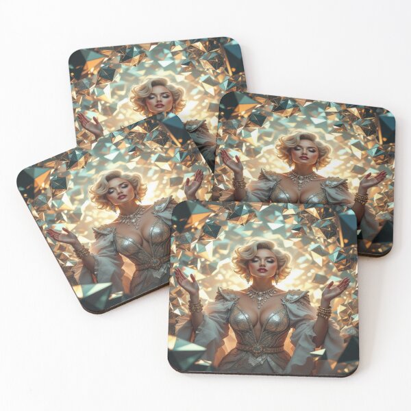 Item preview, Glamour Fusion – Vintage Elegance meets Crystal Fantasy in a surreal light composition designed and sold by FotoworldEdel.