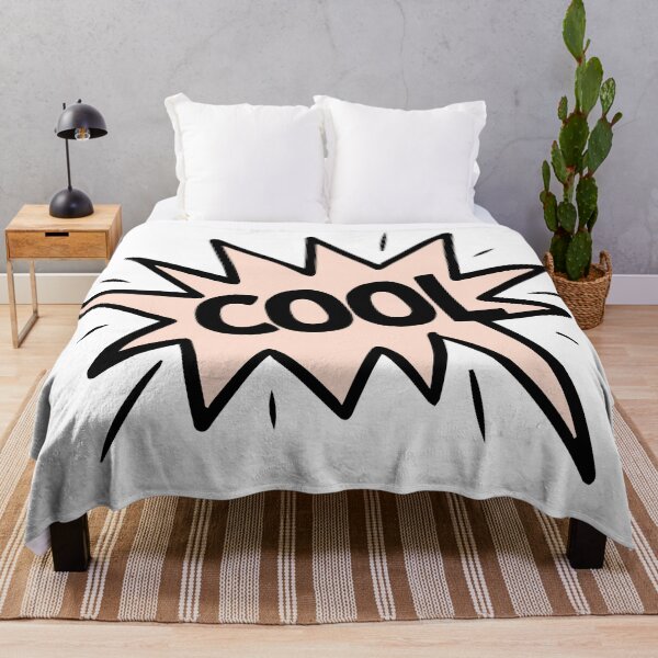 Item preview, A clear comic statement featuring the word "COOL" in a dynamic star shape. designed and sold by New Vision by ToMz.