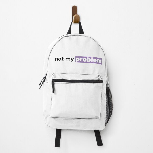 Item preview, Not My Problem — Minimalist Statement Typography designed and sold by OrikuStudio.