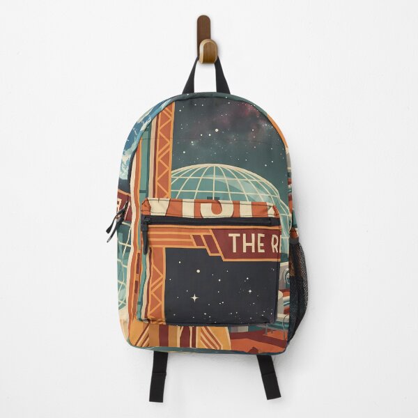 Item preview, Visit Mars: The Red Jewel - Vintage Sci-Fi Travel Poster designed and sold by gpeppe91.