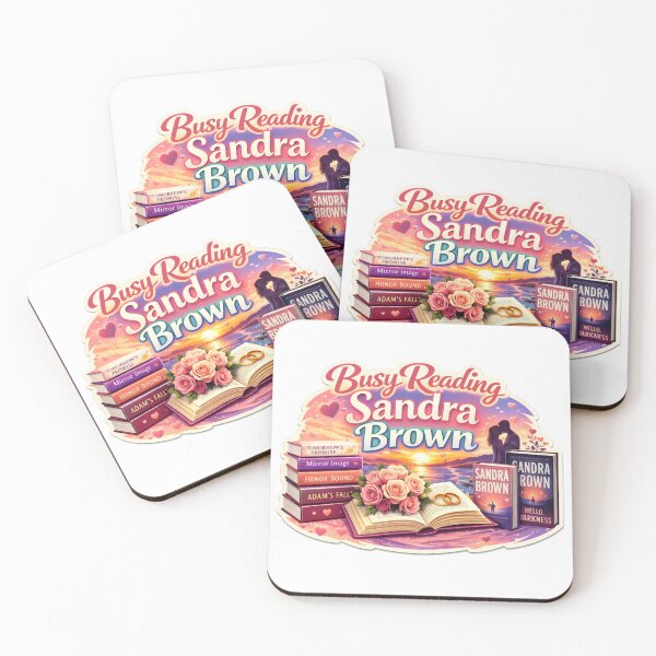 Item preview, Busy Reading Sandra Brown designed and sold by PeacefulHShop.