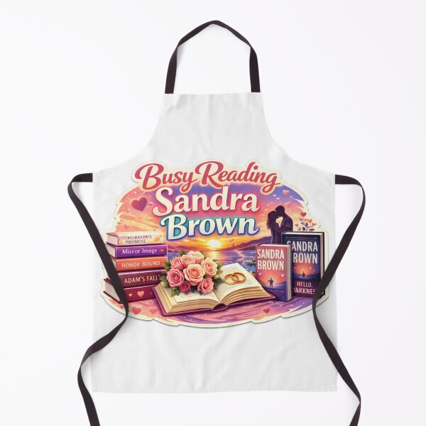 Item preview, Busy Reading Sandra Brown designed and sold by PeacefulHShop.