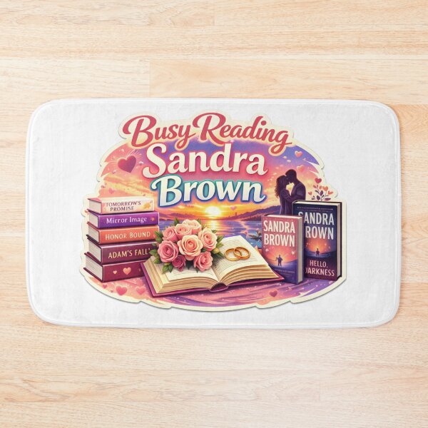 Item preview, Busy Reading Sandra Brown designed and sold by PeacefulHShop.