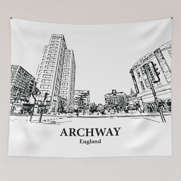 Item preview, Archway – England designed and sold by Lakeric Cityscapes.
