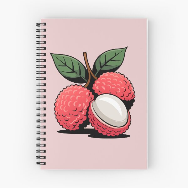 Item preview, Lychee Fruit Vector Illustration – Tropical Exotic Fruit Art designed and sold by Royalsticker.