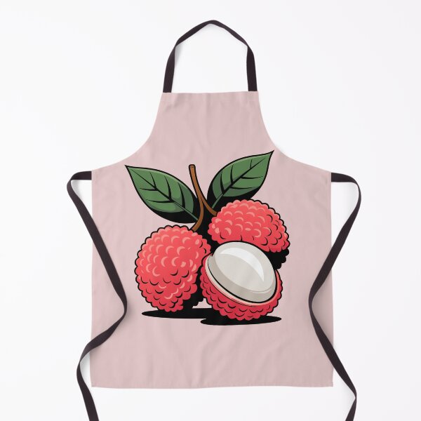Item preview, Lychee Fruit Vector Illustration – Tropical Exotic Fruit Art designed and sold by Royalsticker.
