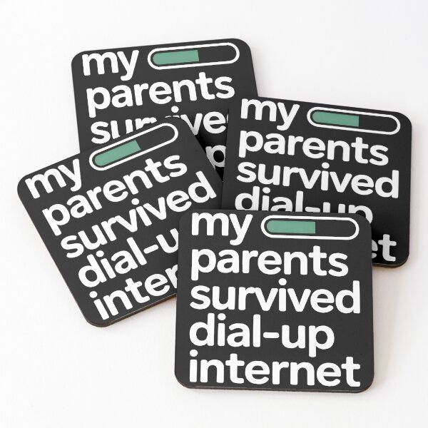 Item preview, My Parents Survived Dial Up Internet designed and sold by Millsoft.