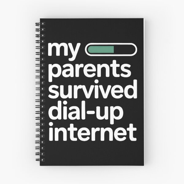 Item preview, My Parents Survived Dial Up Internet designed and sold by Millsoft.