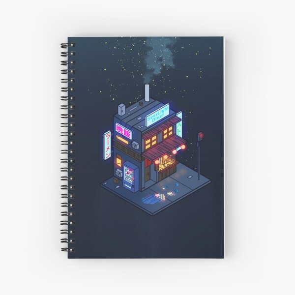 Cyberpunk Juusu Spiral Notebook