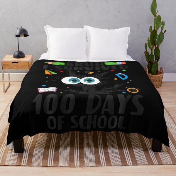 Item preview, Bruh 100 Days Of School Boys Kids Cat designed and sold by wingeimhofk.