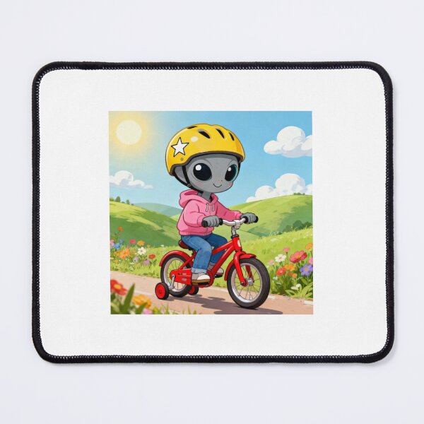 Item preview, Alien on a Bike 1 designed and sold by Junior8902.