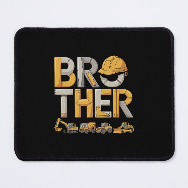 Item preview, Brother Family Matching Birthday Construction Boy Birthday designed and sold by DigitaldeligArt.