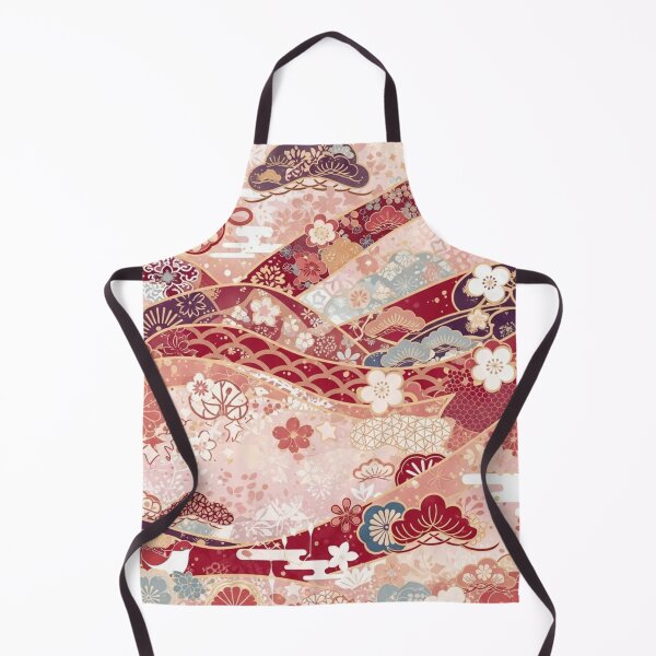 Item preview, Elegant Japanese Floral Flow: Traditional Wagi Pattern designed and sold by Musubi-wa.