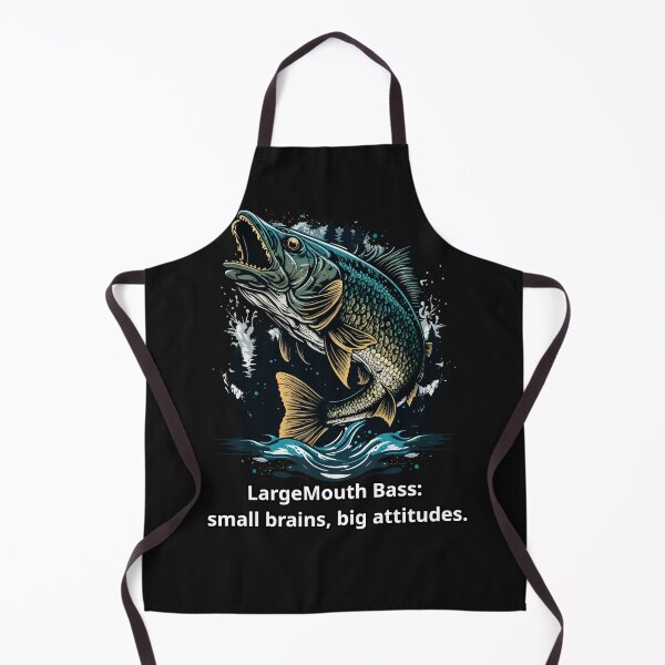 Item preview, Largemouth bass: small brains, big attitudes. designed and sold by RWTEnTees.