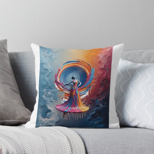 Item preview, Ethereal Fluid Soul - Abstract Expressive Art designed and sold by Vuronova.