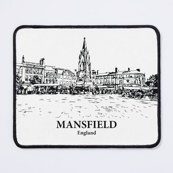 Item preview, Mansfield – England designed and sold by Lakeric Cityscapes.