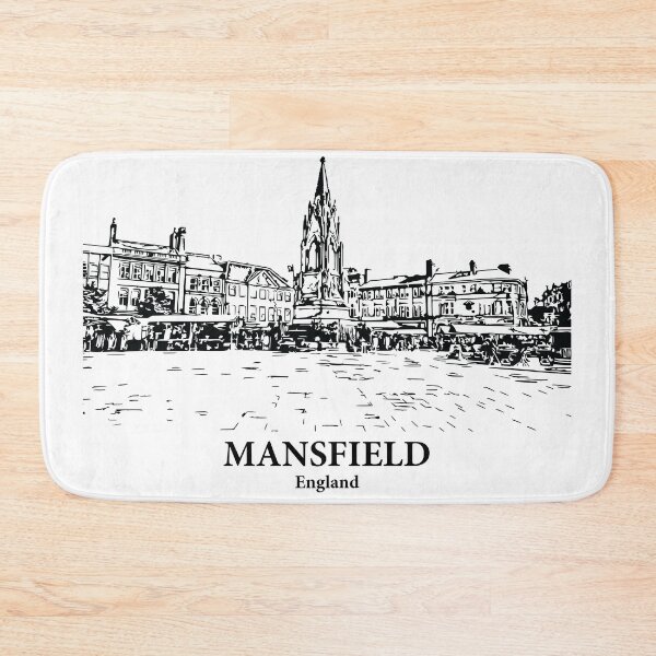 Item preview, Mansfield – England designed and sold by Lakeric Cityscapes.