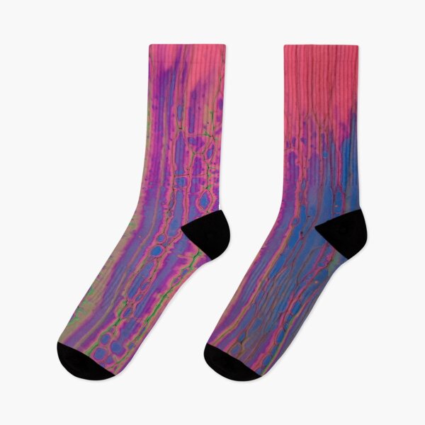 Item preview, NOT AI - Black Light Paint Acrylic Art No. 2 – Hand-Painted Abstract Fluid Art designed and sold by Matt's Artificial Nature.
