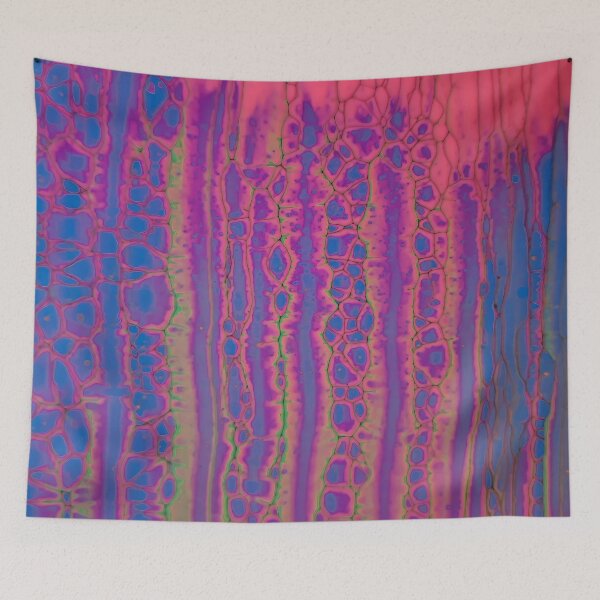 Item preview, NOT AI - Black Light Paint Acrylic Art No. 2 – Hand-Painted Abstract Fluid Art designed and sold by Matt's Artificial Nature.