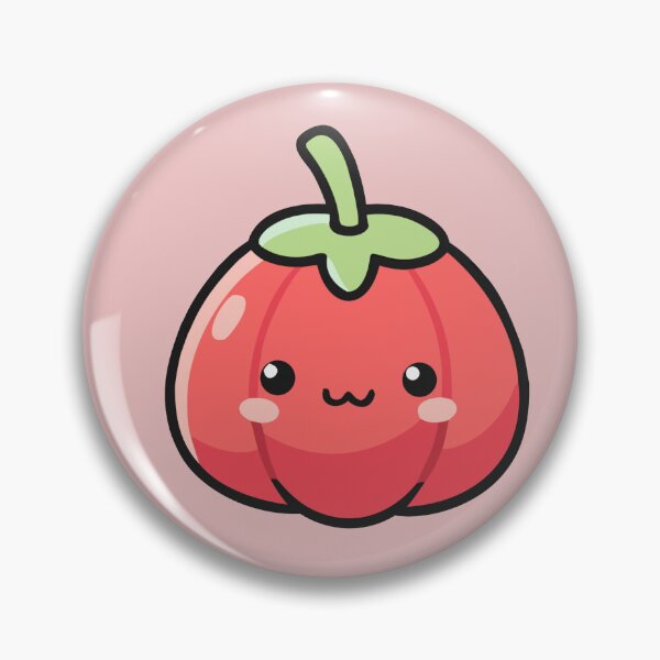 Item preview, Cute Kawaii Surinam Cherry Illustration – Adorable Pitanga Fruit Art designed and sold by Royalsticker.
