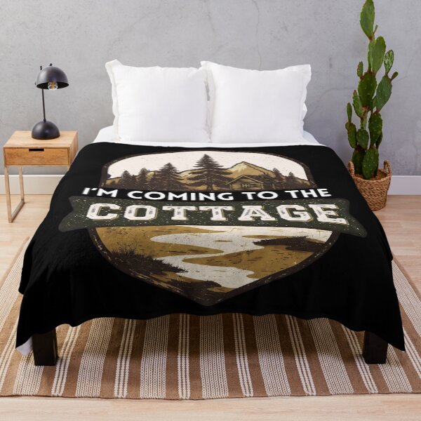 Item preview, I’m Coming To The Cottage | Cozy Cabin Quote Tee & Cottagecore Lifestyle Design designed and sold by Teetreasure2.
