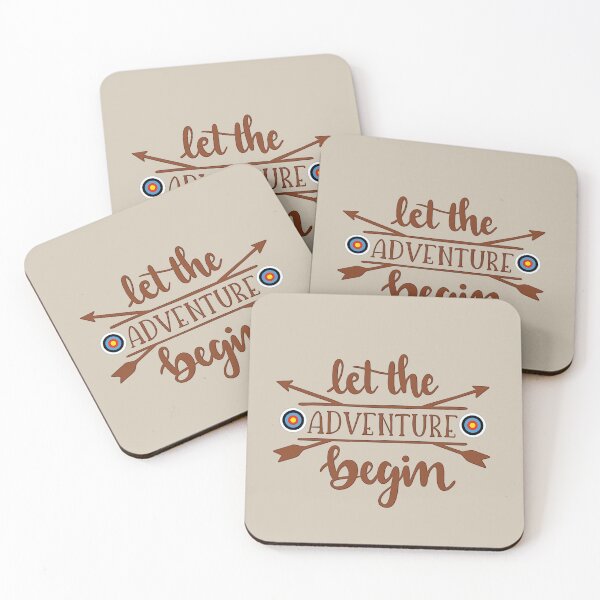 Item preview, Let The Adventure Begin - Archery & Outdoor Exploration Quote designed and sold by LoudVictory.