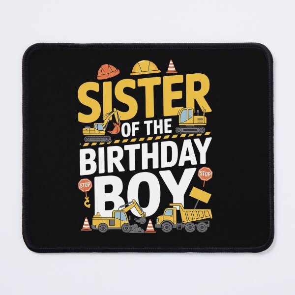 Item preview, Construction Family Party Sister Of The Birthday Boy designed and sold by angolinnArt.