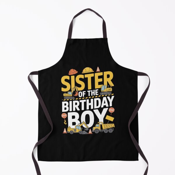 Item preview, Construction Family Party Sister Of The Birthday Boy designed and sold by angolinnArt.