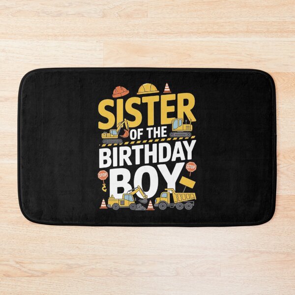 Item preview, Construction Family Party Sister Of The Birthday Boy designed and sold by angolinnArt.