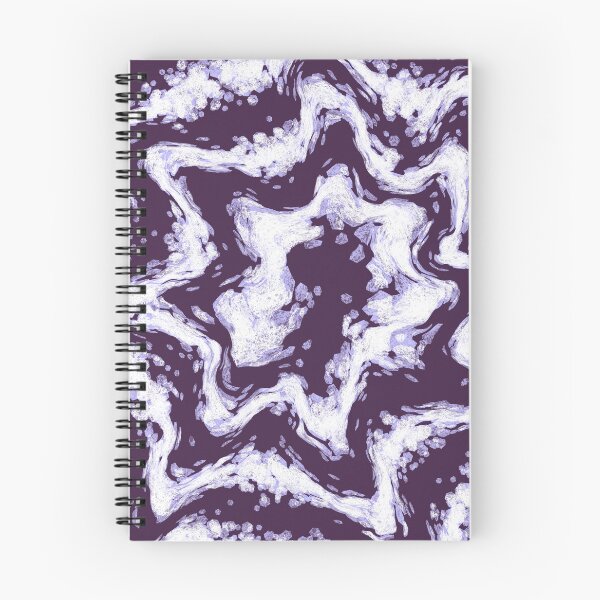 Item preview, Purple White Spiral Fluid Texture designed and sold by Deanmindvortex.