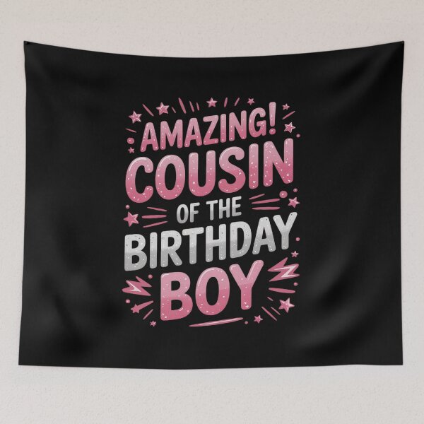 Item preview, Cousin of the Birthday Boy Matching Family designed and sold by angolinnArt.