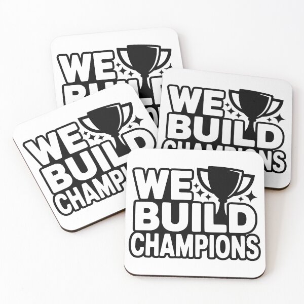 Item preview, We Build Champions designed and sold by FloraliteCo.