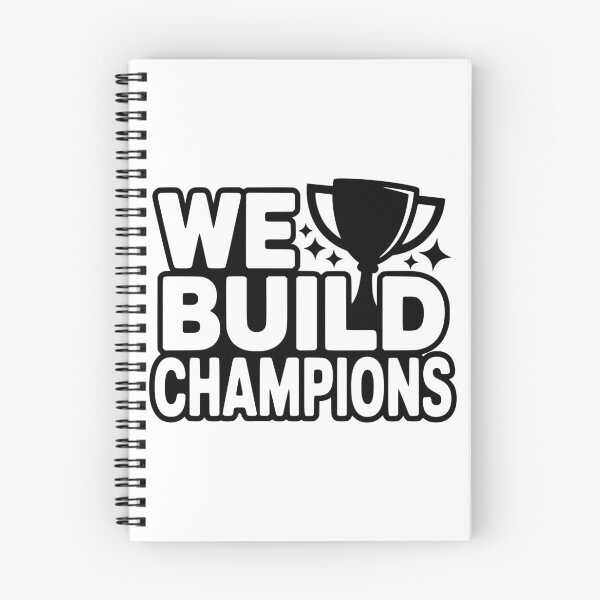 Item preview, We Build Champions designed and sold by FloraliteCo.