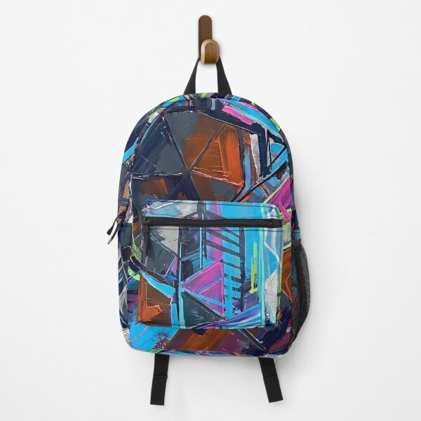 Item preview, Neon Geometric Chaos - Abstract Futurism Art designed and sold by gpeppe91.