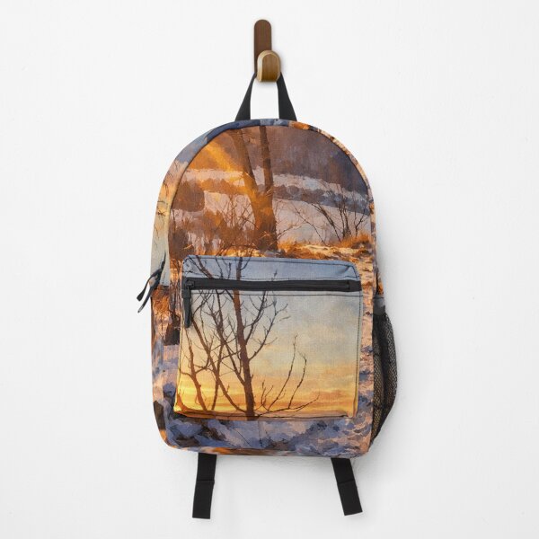 Item preview, A quiet winter evening in the mountains designed and sold by AchimKos.