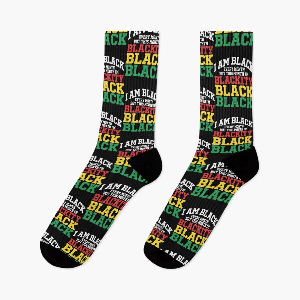 Item preview, I Am Black Every Month Retro Blackity Black Men Women Kids designed and sold by clothesy7.