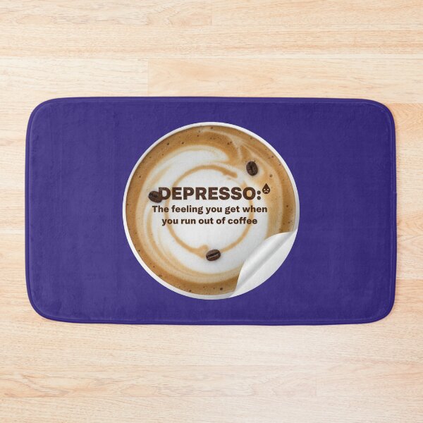 Item preview, Depresso - The Feeling Of Running Out Of Coffee Art designed and sold by Scro-Ciob-Shop.