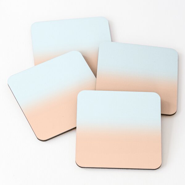 Item preview, Light Blue and Light Orange Ombre Gradient designed and sold by JulzPink.